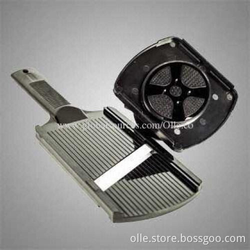 Double-edged Ceramic Mandolin Slicer with BSCI, LFGB, FDA, TUV, SGS, REACH Marks